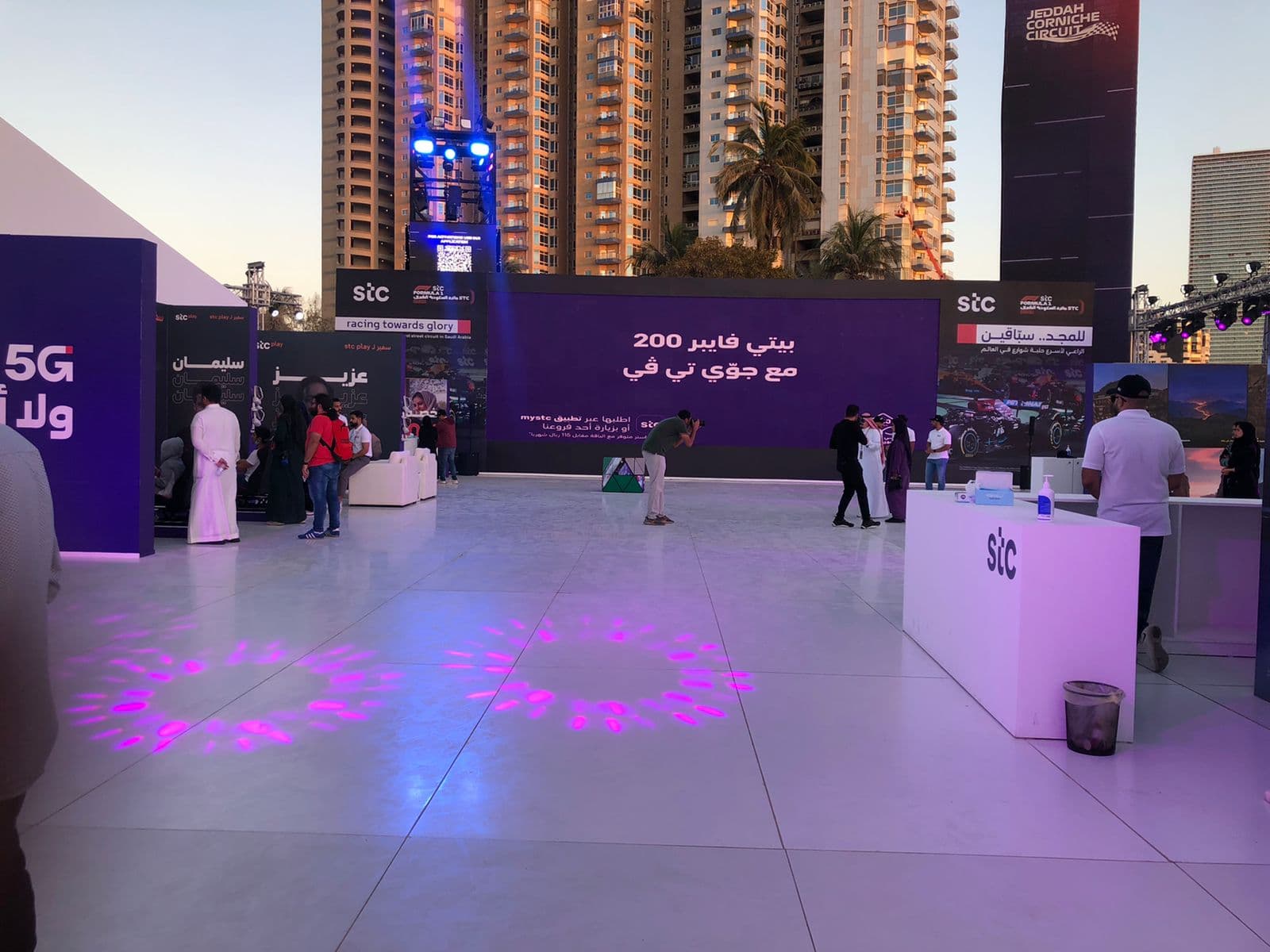 جناح STC فورمولا 1 جدة - صورة مشروع 1