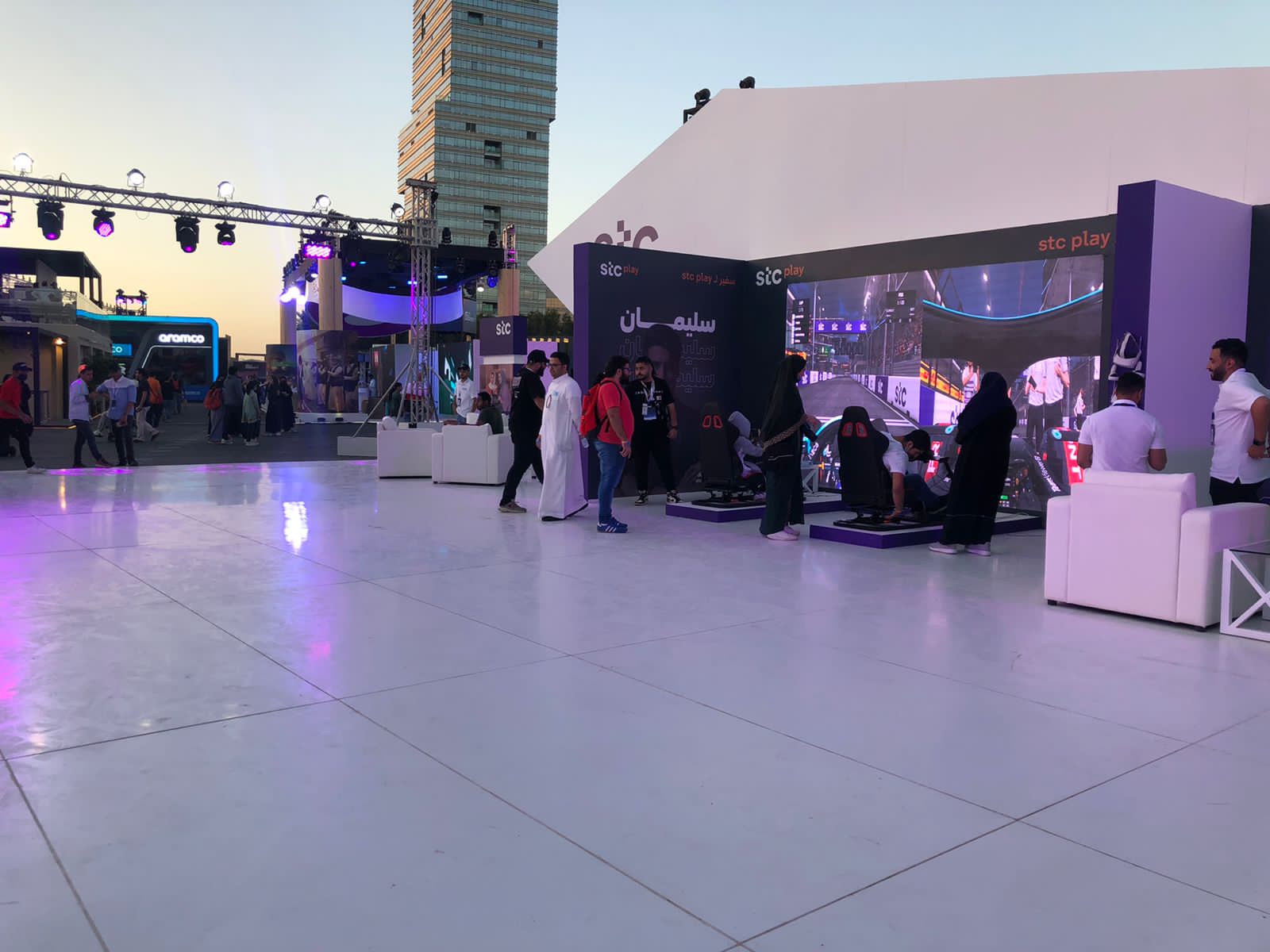 جناح STC فورمولا 1 جدة - صورة مشروع 2